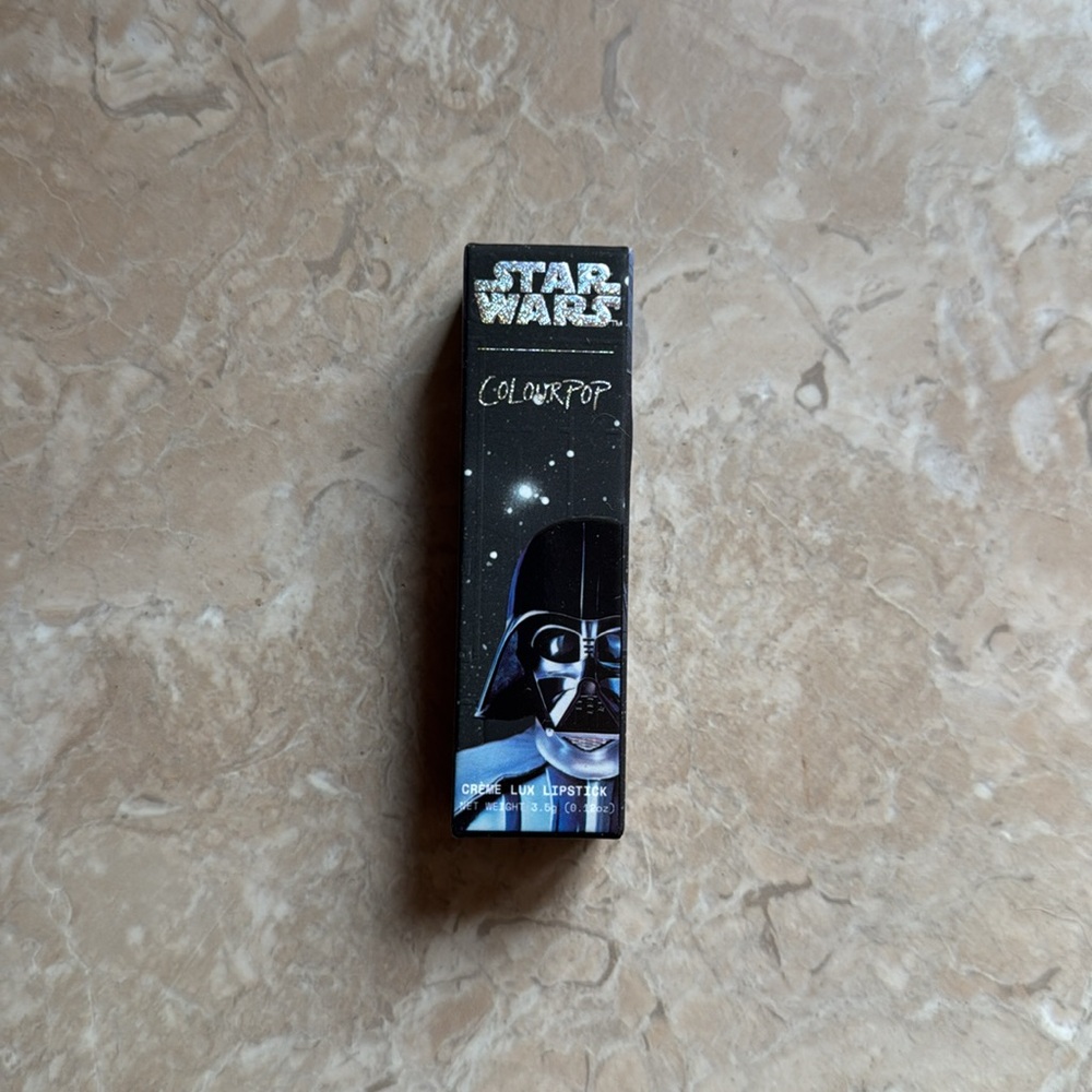 Colourpop x STAR WARS Creme Lux Lipstick SUPREME RULER Deep Burgundy Red NEW - Picture 4 of 4